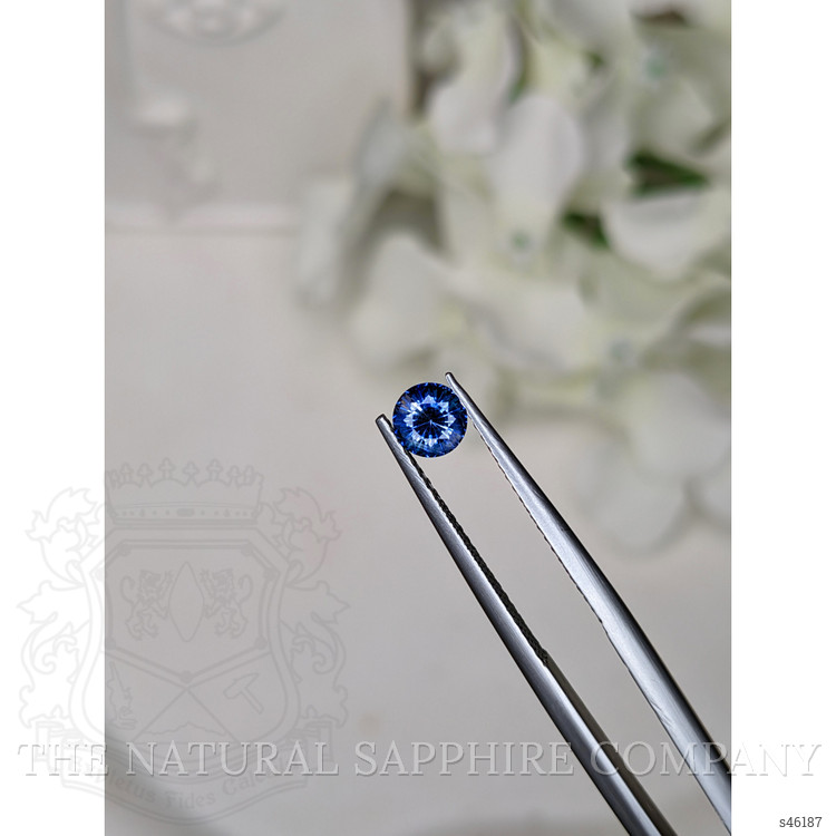 0.65 Ct. Blue Sapphire from Ceylon (Sri Lanka)