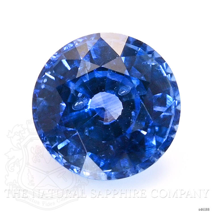 0.53 Ct. Blue Sapphire from Ceylon (Sri Lanka)