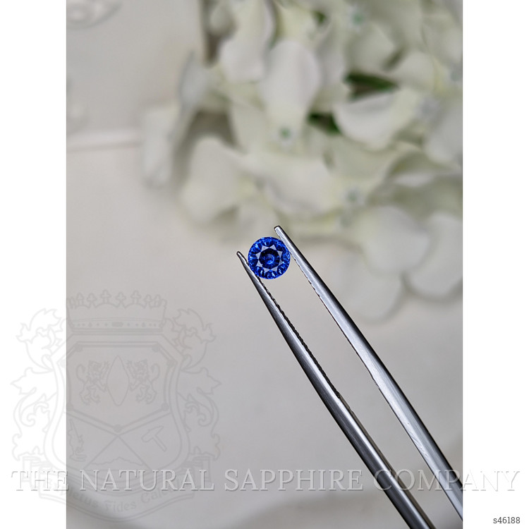 0.53 Ct. Blue Sapphire from Ceylon (Sri Lanka)