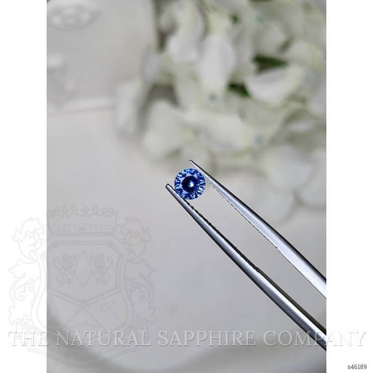 0.53 Ct. Blue Sapphire from Ceylon (Sri Lanka)