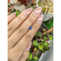 0.48 Ct. Blue Sapphire from Ceylon (Sri Lanka) Life Style