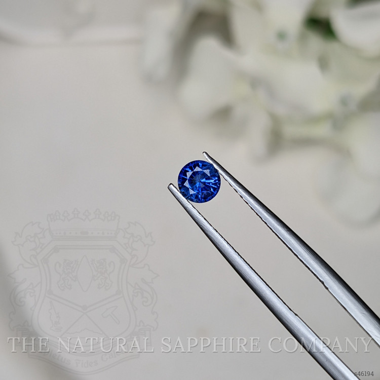 0.48 Ct. Blue Sapphire from Ceylon (Sri Lanka)