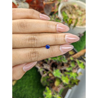 0.46 Ct. Blue Sapphire from Ceylon (Sri Lanka) Life Style
