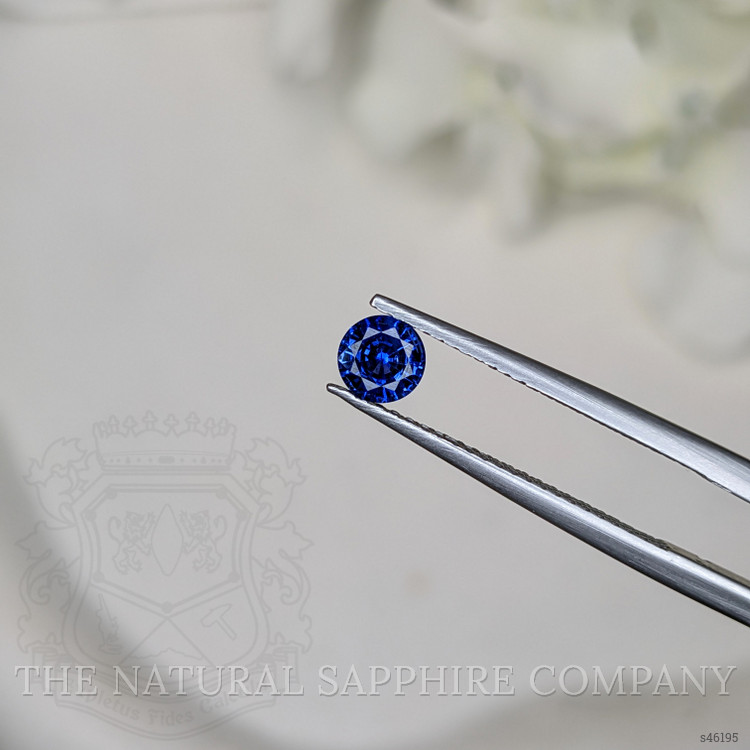 0.46 Ct. Blue Sapphire from Ceylon (Sri Lanka)
