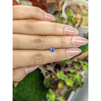 0.55 Ct. Blue Sapphire from Ceylon (Sri Lanka) Life Style