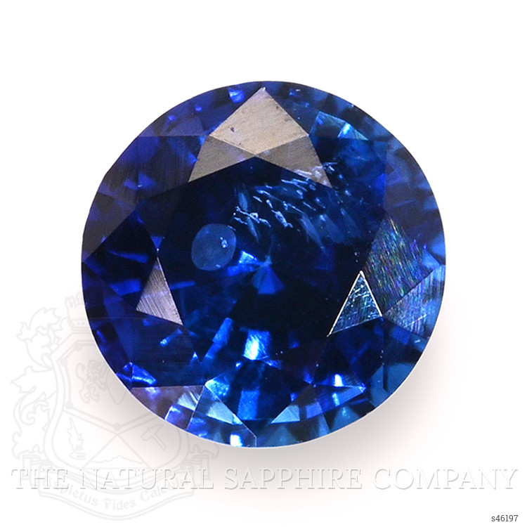 0.51 Ct. Blue Sapphire from Ceylon (Sri Lanka)