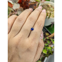 0.51 Ct. Blue Sapphire from Ceylon (Sri Lanka) Life Style