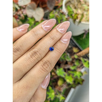 0.51 Ct. Blue Sapphire from Ceylon (Sri Lanka) Life Style