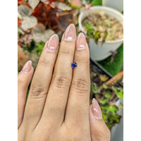 0.51 Ct. Blue Sapphire from Ceylon (Sri Lanka) Life Style
