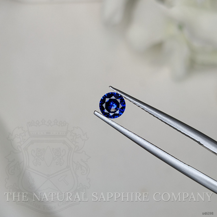 0.48 Ct. Blue Sapphire from Ceylon (Sri Lanka)