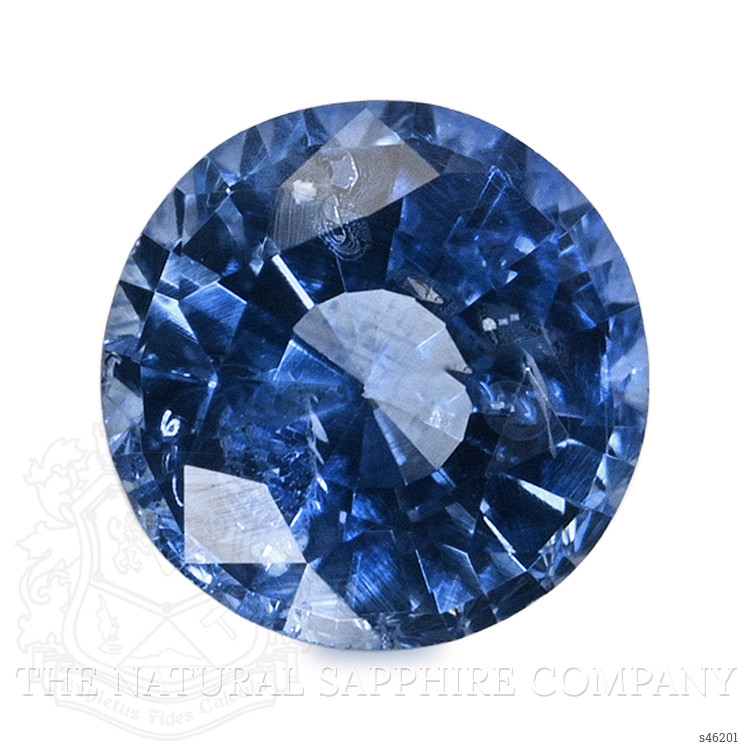 0.45 Ct. Blue Sapphire from Ceylon (Sri Lanka)