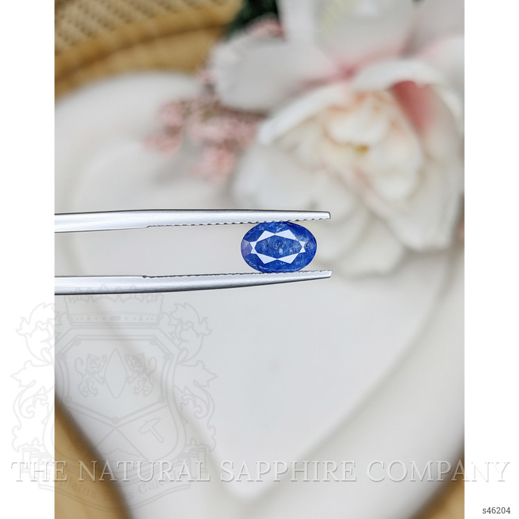 1.95 Ct. Blue Sapphire from Ceylon (Sri Lanka)