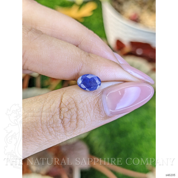 1.51 Ct. Blue Sapphire from Ceylon (Sri Lanka)