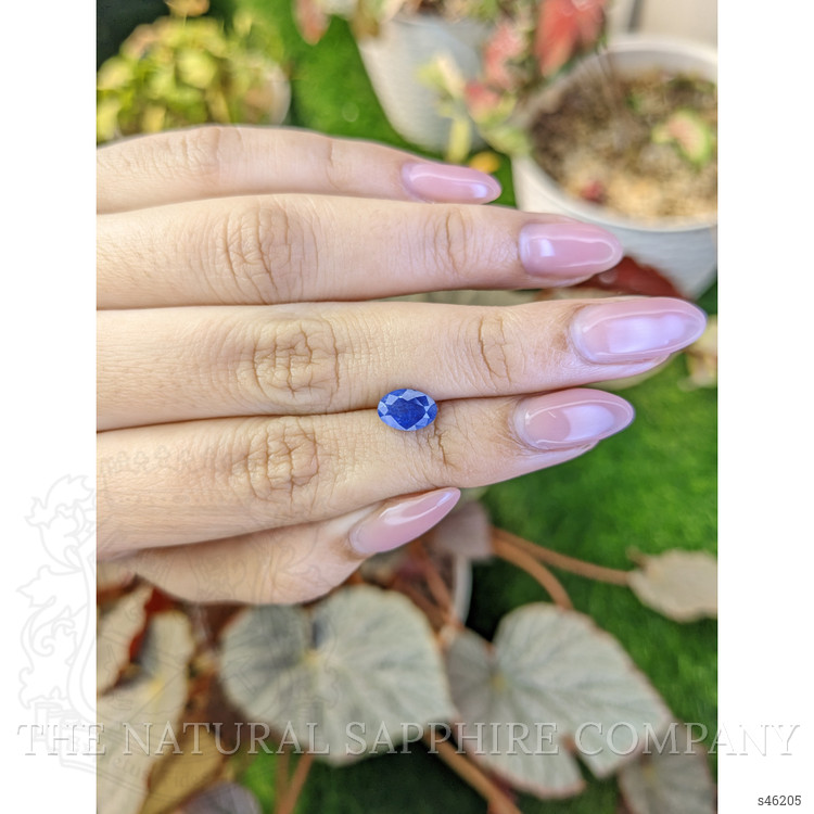 1.51 Ct. Blue Sapphire from Ceylon (Sri Lanka)