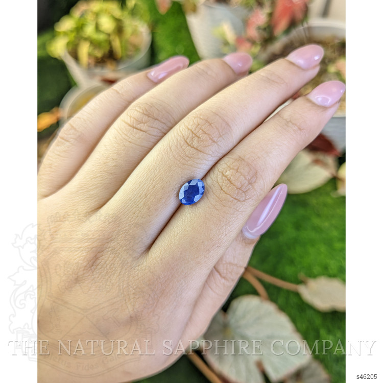 1.51 Ct. Blue Sapphire from Ceylon (Sri Lanka)