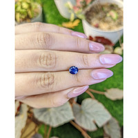 1.59 Ct. Blue Sapphire from Ceylon (Sri Lanka) Life Style