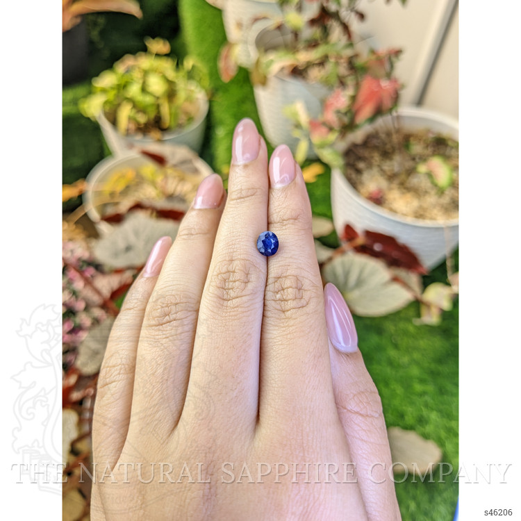 1.59 Ct. Blue Sapphire from Ceylon (Sri Lanka)