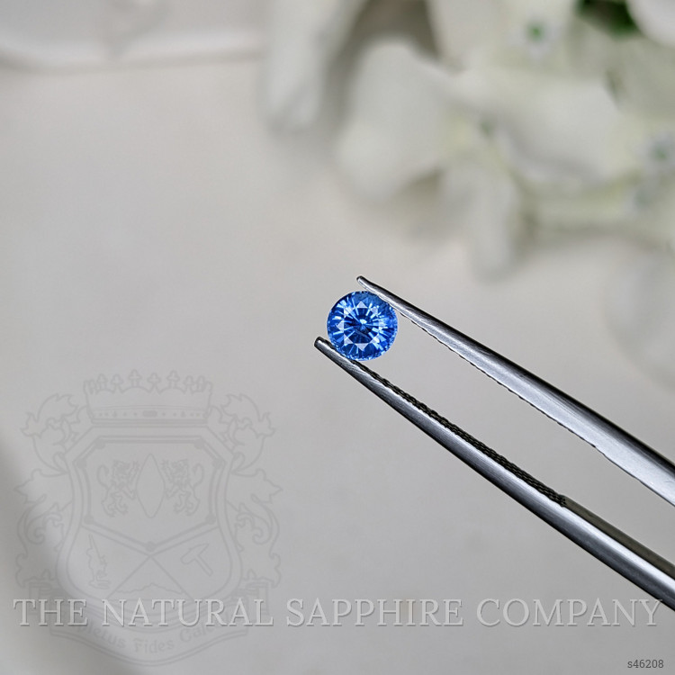 0.55 Ct. Blue Sapphire from Ceylon (Sri Lanka)