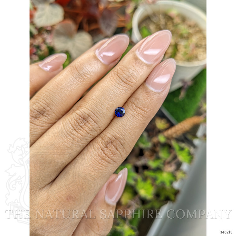 0.33 Ct. Blue Sapphire from Ceylon (Sri Lanka)