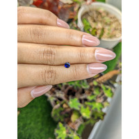 0.33 Ct. Blue Sapphire from Ceylon (Sri Lanka) Life Style