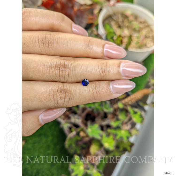 0.33 Ct. Blue Sapphire from Ceylon (Sri Lanka)
