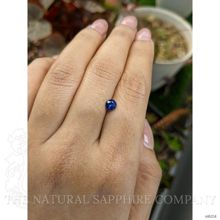 0.60 Ct. Blue Sapphire from Ceylon (Sri Lanka)