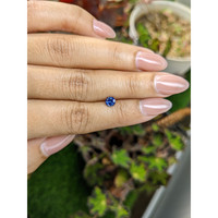 0.60 Ct. Blue Sapphire from Ceylon (Sri Lanka) Life Style
