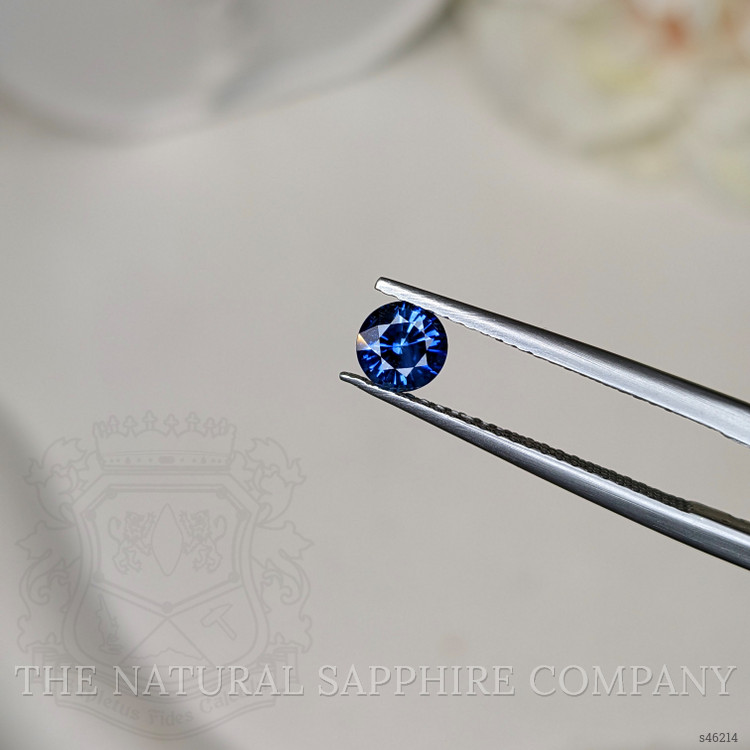 0.60 Ct. Blue Sapphire from Ceylon (Sri Lanka)
