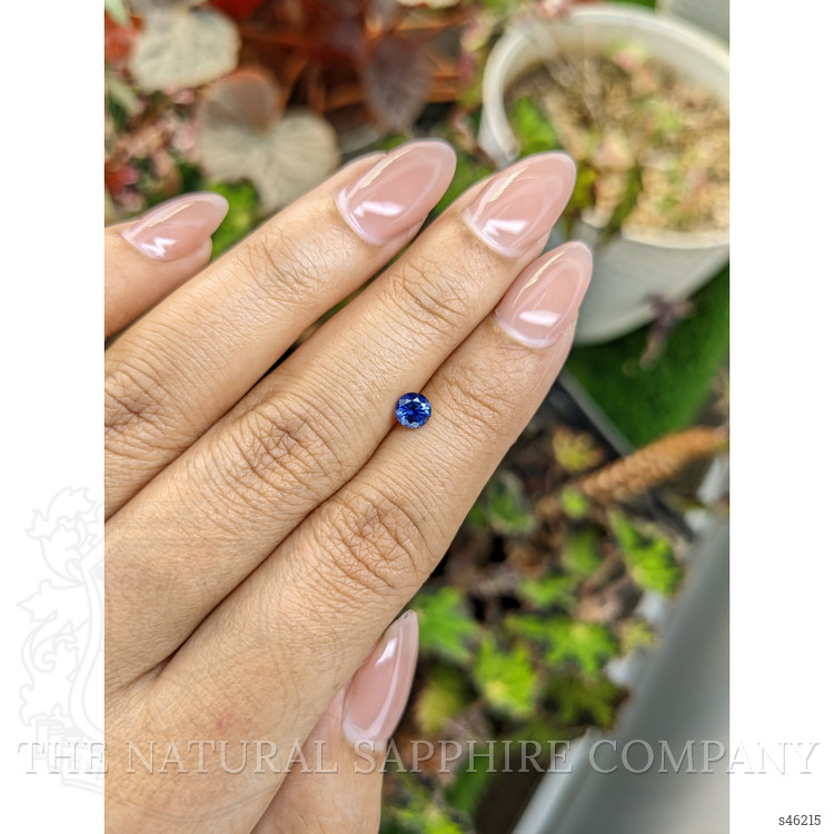 0.47 Ct. Blue Sapphire from Ceylon (Sri Lanka)