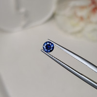 0.47 Ct. Blue Sapphire from Ceylon (Sri Lanka) Life Style