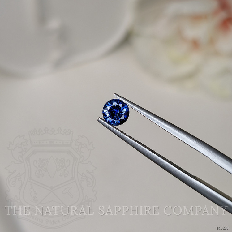 0.47 Ct. Blue Sapphire from Ceylon (Sri Lanka)