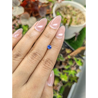 0.45 Ct. Blue Sapphire from Ceylon (Sri Lanka) Life Style