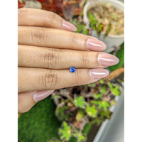 0.45 Ct. Blue Sapphire from Ceylon (Sri Lanka) Life Style