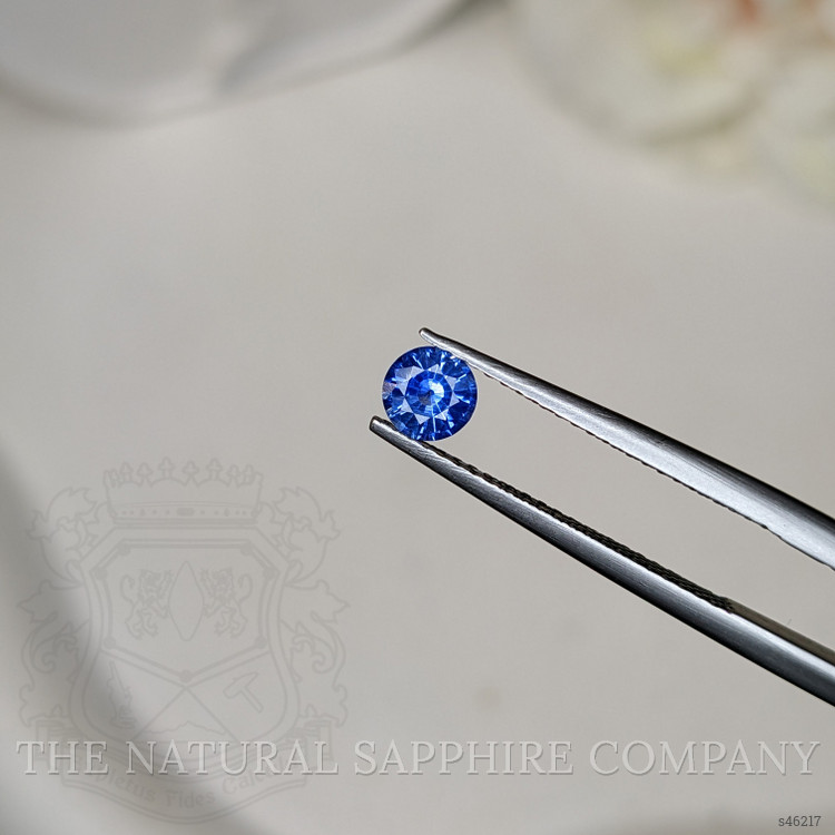 0.45 Ct. Blue Sapphire from Ceylon (Sri Lanka)