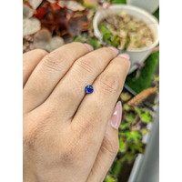 0.57 Ct. Blue Sapphire from Ceylon (Sri Lanka) Life Style