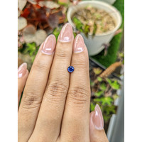 0.57 Ct. Blue Sapphire from Ceylon (Sri Lanka) Life Style
