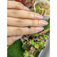 0.57 Ct. Blue Sapphire from Ceylon (Sri Lanka) Life Style