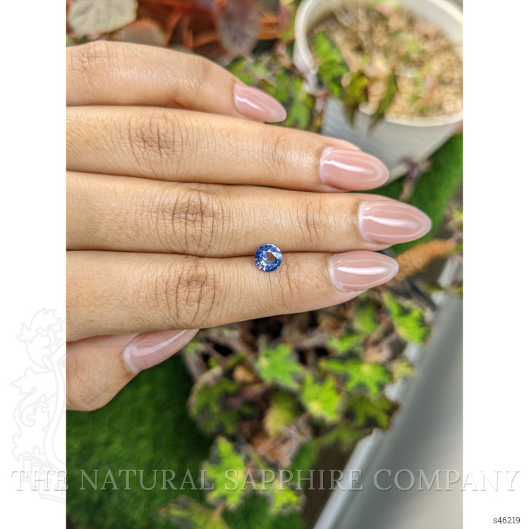 0.80 Ct. Blue Sapphire from Ceylon (Sri Lanka)