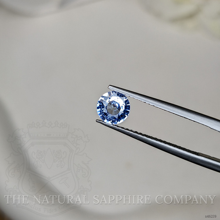 0.80 Ct. Blue Sapphire from Ceylon (Sri Lanka)