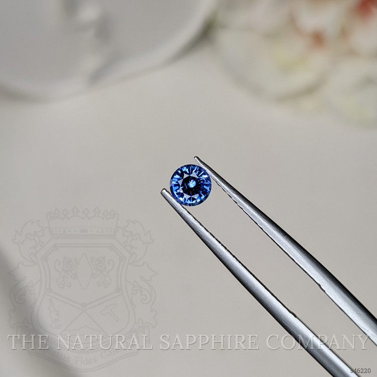 0.42 Ct. Blue Sapphire from Ceylon (Sri Lanka)
