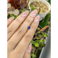0.60 Ct. Blue Sapphire from Ceylon (Sri Lanka) Life Style