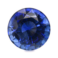 0.53 Ct.Tw. Round Sapphire