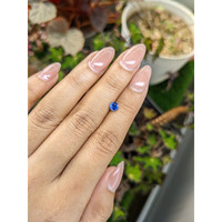 0.53 Ct. Blue Sapphire from Ceylon (Sri Lanka) Life Style