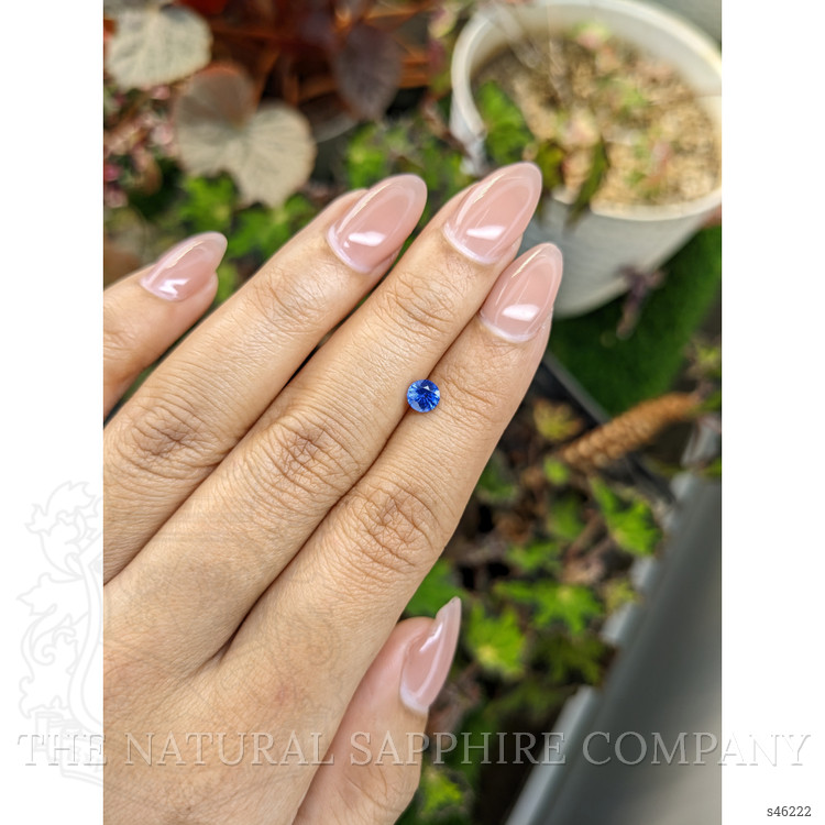 0.53 Ct. Blue Sapphire from Ceylon (Sri Lanka)