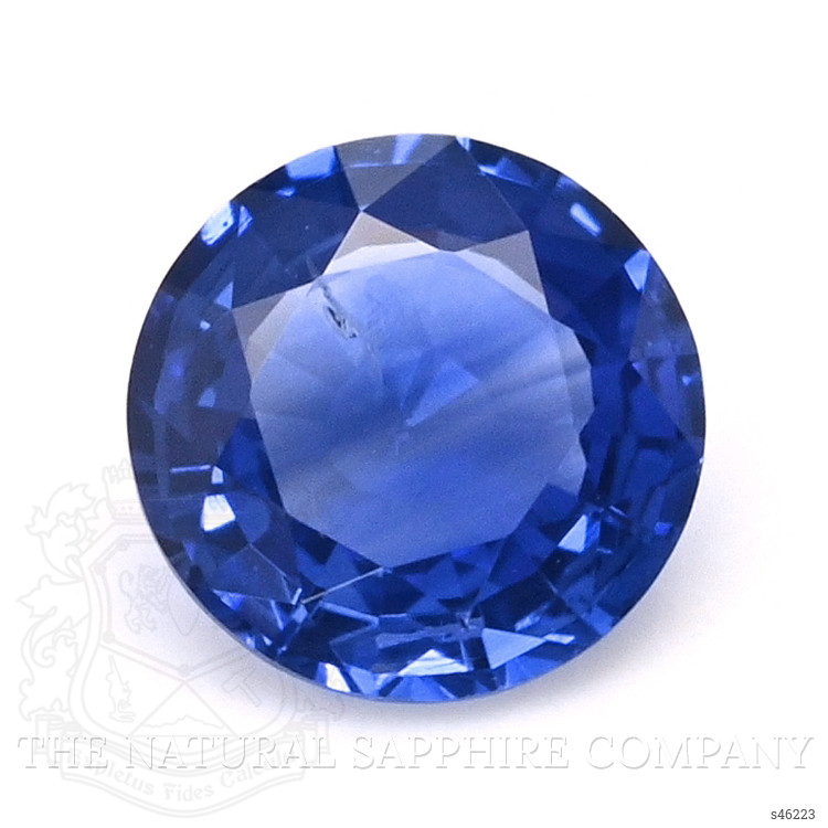 0.68 Ct. Blue Sapphire from Ceylon (Sri Lanka)