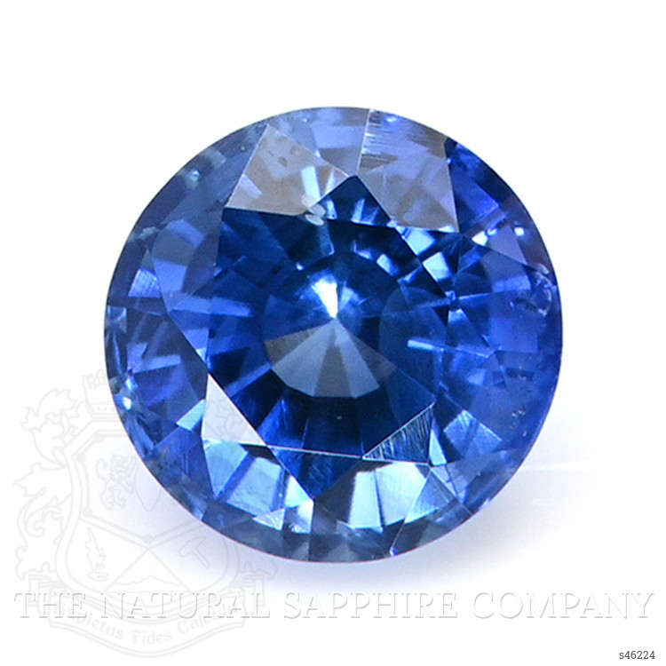 0.55 Ct. Blue Sapphire from Ceylon (Sri Lanka)