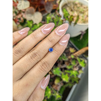 0.55 Ct. Blue Sapphire from Ceylon (Sri Lanka) Life Style