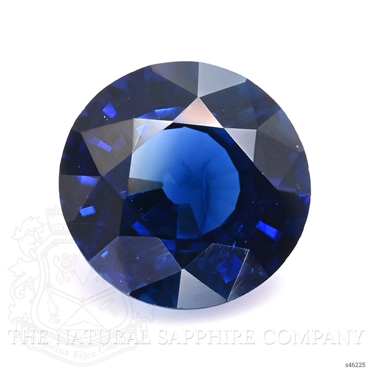 0.48 Ct. Blue Sapphire from Ceylon (Sri Lanka)