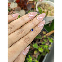 0.48 Ct. Blue Sapphire from Ceylon (Sri Lanka) Life Style