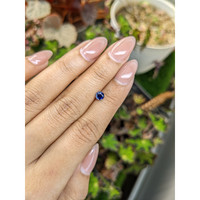 0.48 Ct. Blue Sapphire from Ceylon (Sri Lanka) Life Style